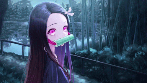 Nezuko Beautiful Starring GIF