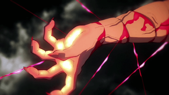 Nezuko Burning Web GIF