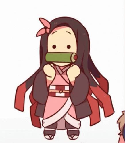 Nezuko Cute & Excited GIF