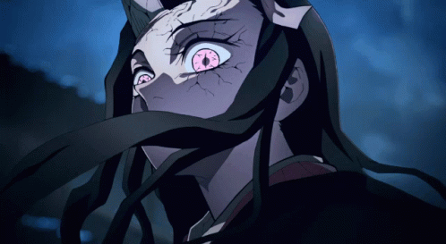 Nezuko Fighting Confused GIF