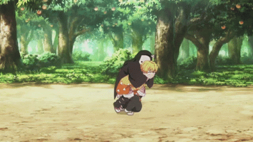 Nezuko Fighting Power GIF