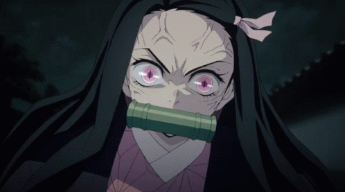 Nezuko Kamado Demon Kick GIF