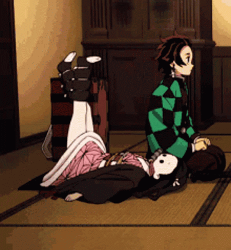 Nezuko Kamado Restrained GIF