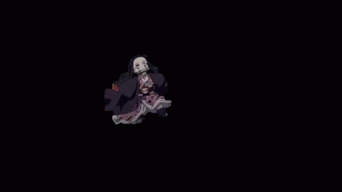 Nezuko Kamado Running Fast Demon Slayer GIF