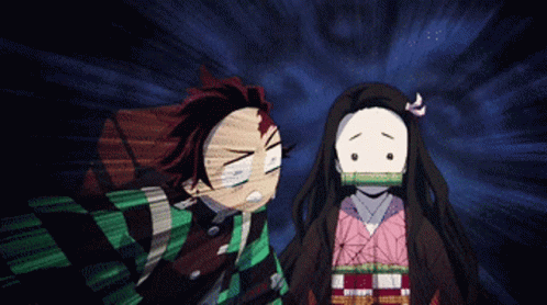 Nezuko Kamado With Kimetsu GIF