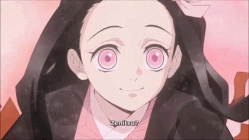 Nezuko Kamado With Zenitsu Agatsuma GIF