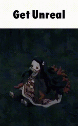 Nezuko Running 308 X 498 Gif GIF