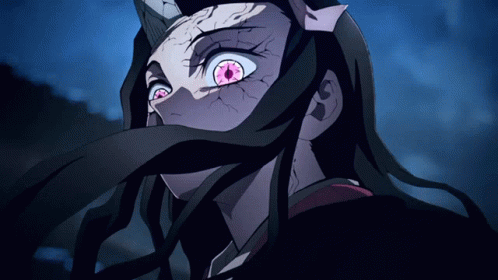 Nezuko Transforms To Demon Anime GIF