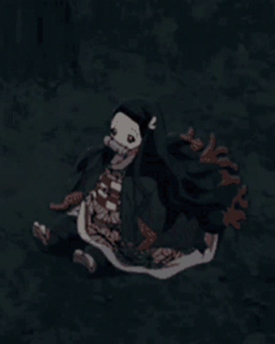 Mouth Gagged Nezuko Vs Daki Demon Slayer GIF