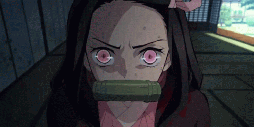 Angry Nezuko Vs Daki Intense Emotion Demon Slayer GIF