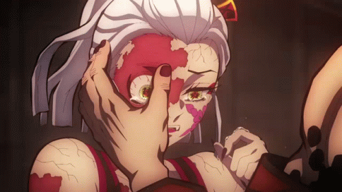 Nezuko Vs Daki Tender Touch Demon Slayer GIF