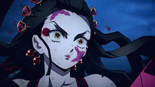 Piercing Stare Nezuko Kamado Vs Daki GIF
