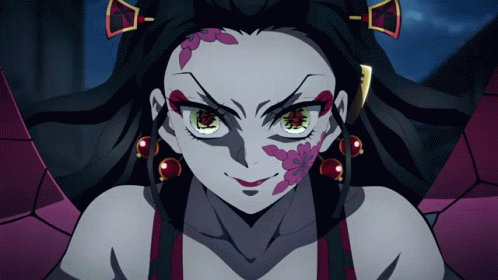 Bamboo Gagged Nezuko Vs Daki Demon Slayer GIF