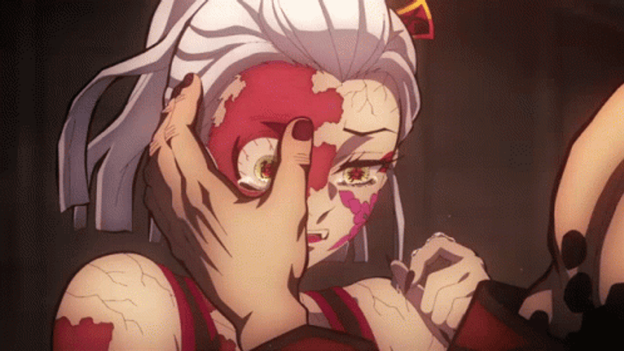 Nezuko Vs Daki Tender Touch Demon Slayer GIF