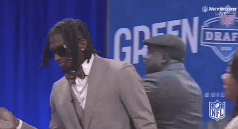 Nfl Auto Draft Guy Hugs Everyone GIF