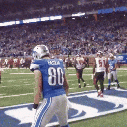 Nfl Celebration Joe Fauria Twerking GIF