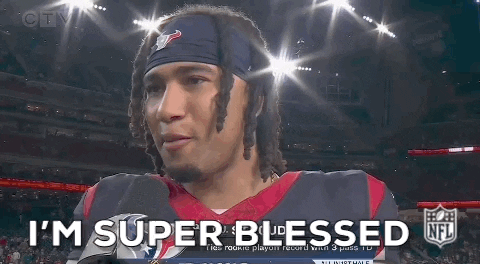 Nfl Cj Stroud I'm Super Blessed GIF