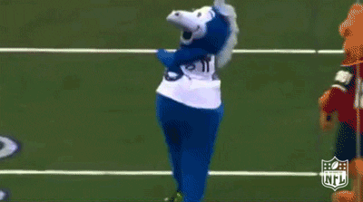 Nfl Dancing Indianapolis Colts Mascot GIF