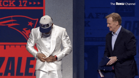 Nfl Draft Christian Gonzalez New England Patriots GIF