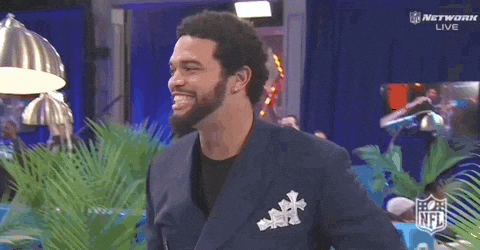 Nfl Draft Ecstatic Player Big Grin GIF