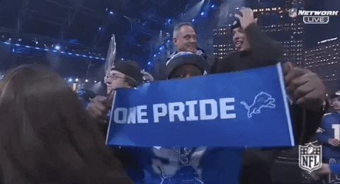 Nfl Draft Fan Cheering One Pride GIF