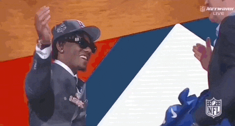 Nfl Draft High Five Celebration GIF