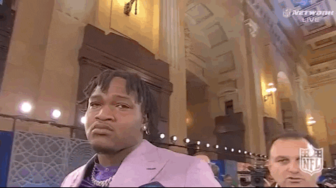 Nfl Draft Pick Emotional Player GIF
