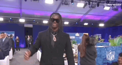 Nfl Draft Pick Marvin Harrison Tight Hugs GIF