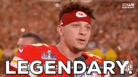 Nfl Patrick Mahomes Legendary GIF