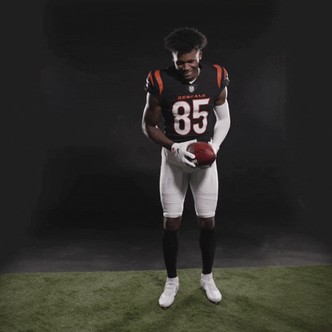 Nfl Player Doing Ickey Shuffle GIF