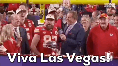 Nfl Travis Kelce Viva Las Vegas GIF