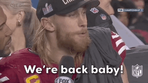 Nfl Woo Were Back Baby GIF