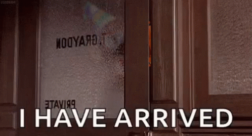 Nft Face I Have Arrived Entrance GIF