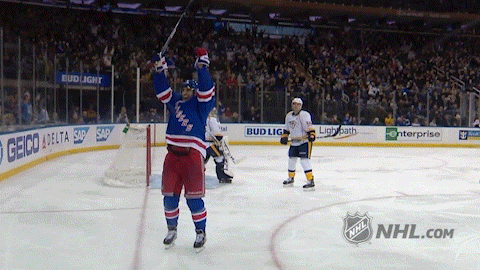 Nhl Rangers Hockey Score GIF