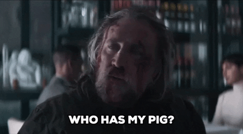 Nic Cage Bearded Who Has My Pig GIF
