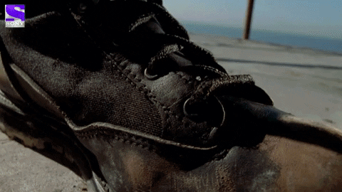 Nic Cage Stopping Bomb The Rock GIF