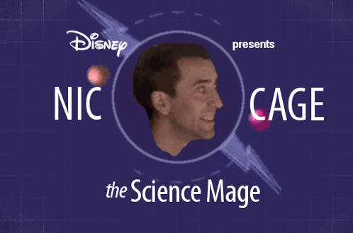 Nic Cage The Science Mage GIF