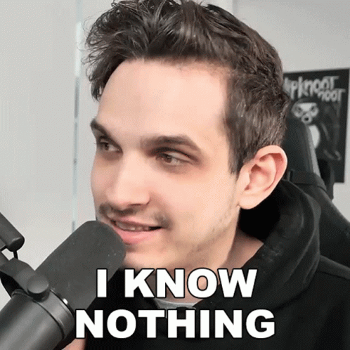 Nic Nocturnali Know Nothing GIF