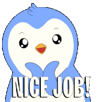 Nice Job Good Job Today Sticker GIF