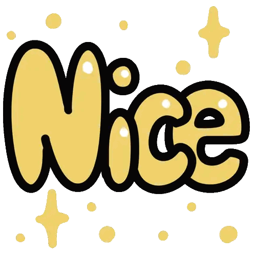 Nice Surrounded by Gold Stars