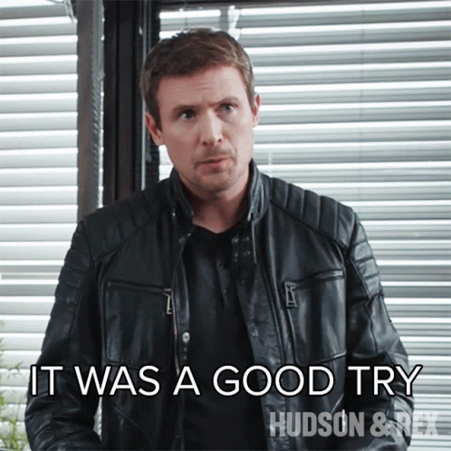 Nice Try Detective Charlie Hudson GIF
