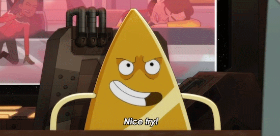 Nice Try Star Trek Badge GIF
