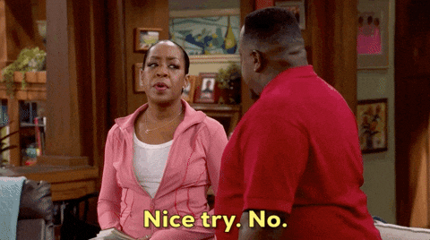 Nice Try Tina Butler The Neighborhood GIF