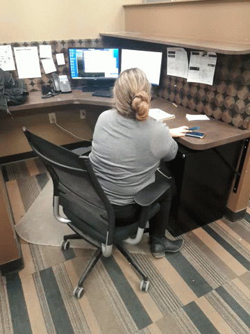 Woman Thumbs Up Nice Work GIF