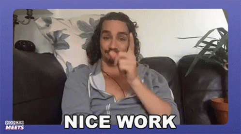 Bazing Robert Sheehan Nice Work GIF
