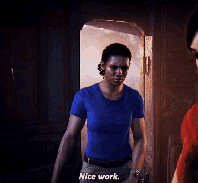 Nice Work Nadine Ross Uncharted GIF