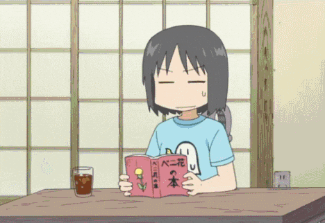 Nichijou Hand Caught Mosquito GIF