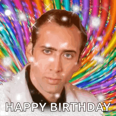 Nicholas Cage Birthday Meme GIF