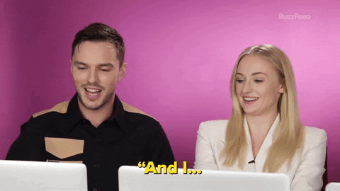 Nicholas Hoult And I Oop Meme GIF