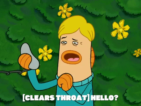 Nicholas Withers Ahem Talking On The Phone GIF